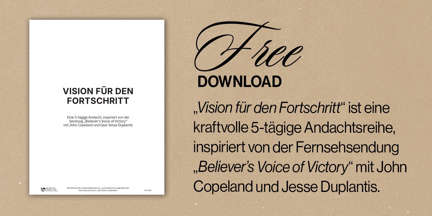 Vision für den Fortschritt